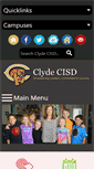 Mobile Screenshot of clyde.esc14.net